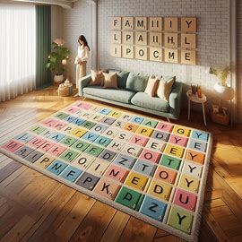 Scrabble Carpet