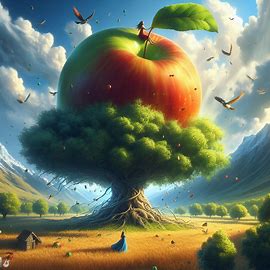 Giant apple picture 1