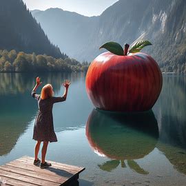 Giant apple picture 2
