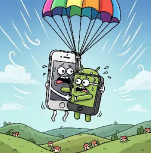 Android and iPhone users can now share files