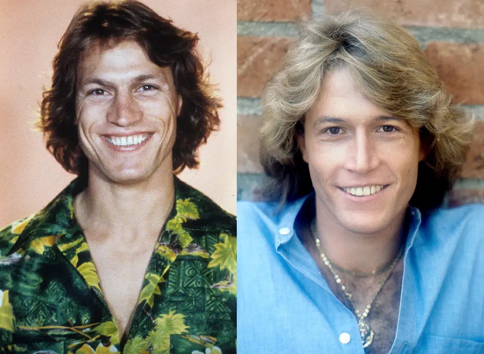 Andy gibb and Michael Beck