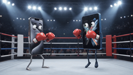 Apple vs Samsung foldables