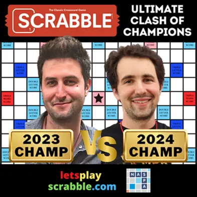 Scrabble Champs battle 2023 vs 2024